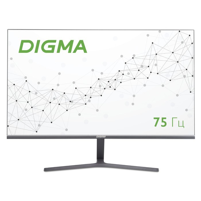 Монитор Digma  DM-MONB2704, 27", IPS, 1920x1080, 75 Гц, 5 мс, HDMI, DP, серый - фото 51383336