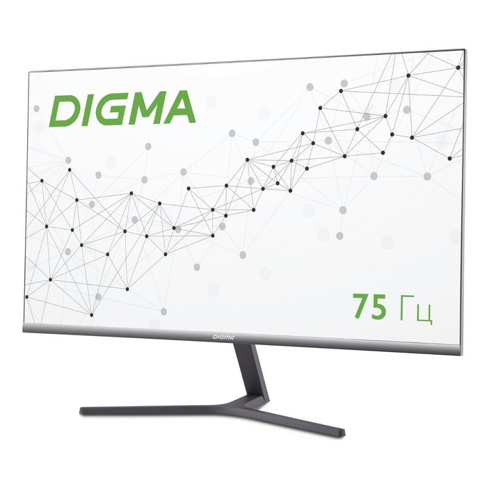 Монитор Digma  DM-MONB2704, 27", IPS, 1920x1080, 75 Гц, 5 мс, HDMI, DP, серый - фото 51383343