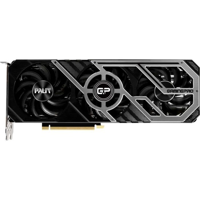 Видеокарта Palit PA-RTX3070 GAMINGPRO 8G, RTX 3070 8 Гб, GDDR6, HDMI, DP - фото 51383419