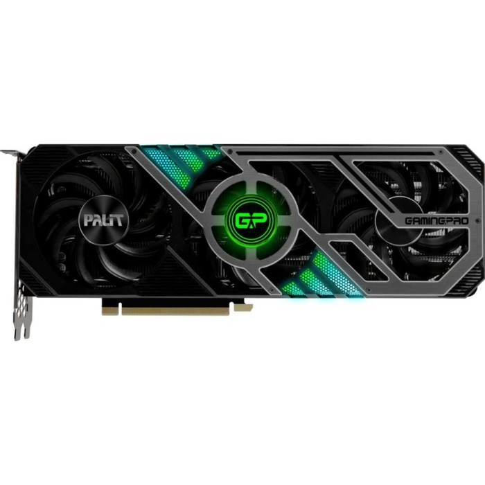 Видеокарта Palit PA-RTX3070 GAMINGPRO 8G, RTX 3070 8 Гб, GDDR6, HDMI, DP - фото 51383424