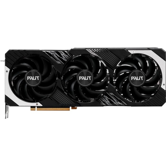 Видеокарта Palit RTX4070 GAMINGPRO, RTX 4070 12 Гб, GDDR6Х, HDMI, DP - фото 51383441