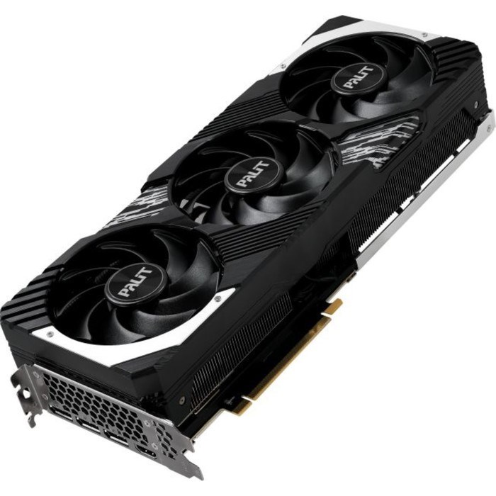 Видеокарта Palit RTX4070 GAMINGPRO, RTX 4070 12 Гб, GDDR6Х, HDMI, DP - фото 51383442