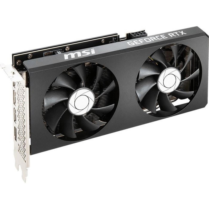 Видеокарта MSI RTX 3060 Ti TWIN FAN 8G LHR, RTX 3060Ti 8 Гб, GDDR6, HDMI, DP - фото 51383465