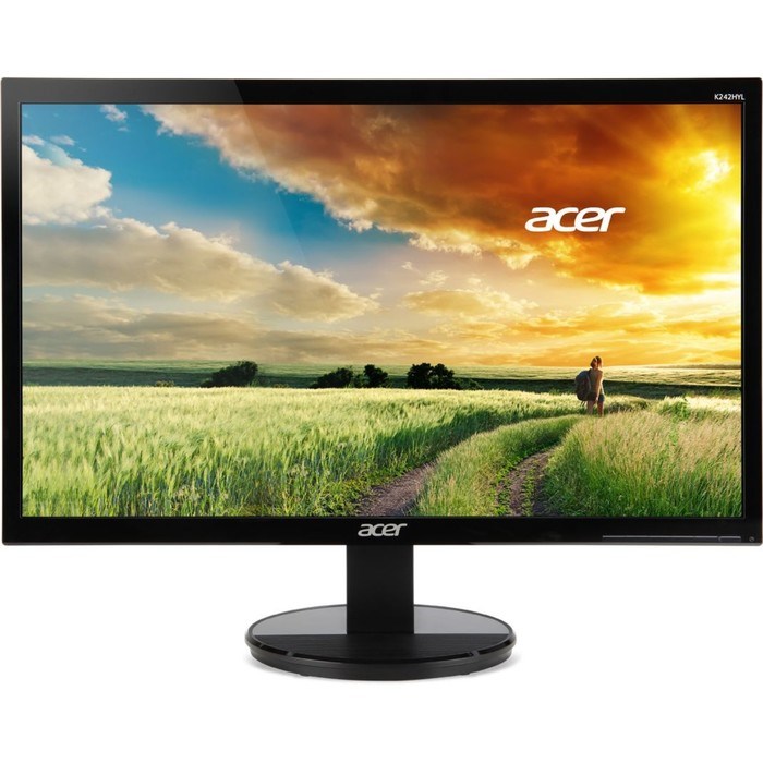 Монитор Acer K242HYLHbi, 23.8", VA, 1920x1080, 75Гц, 1 мс, HDMI, VGA, чёрный - фото 51383604