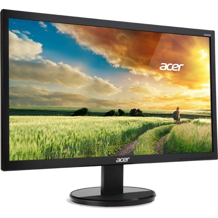 Монитор Acer K242HYLHbi, 23.8", VA, 1920x1080, 75Гц, 1 мс, HDMI, VGA, чёрный - фото 51383605