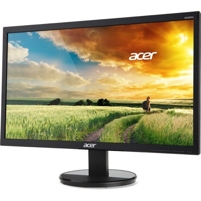 Монитор Acer K242HYLHbi, 23.8", VA, 1920x1080, 75Гц, 1 мс, HDMI, VGA, чёрный - фото 51383606