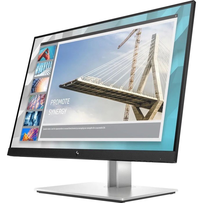 Монитор HP E24i G4, 24", IPS, 1920x1200, 60Гц, 5 мс, HDMI, DP, чёрный - фото 51383636