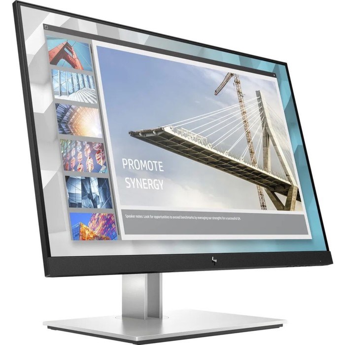 Монитор HP E24i G4, 24", IPS, 1920x1200, 60Гц, 5 мс, HDMI, DP, чёрный - фото 51383637