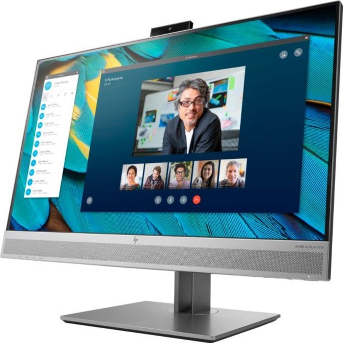 Монитор HP EliteDisplay E243m, 23.8", IPS, 1920x1080, 60Гц, 5 мс, HDMI, VGA, DP, чёрный - фото 51383682