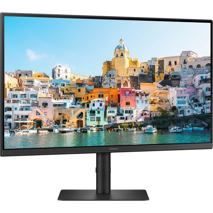 Монитор Samsung LS27A400UJUXEN, 27", IPS, 1920x1080, 75Гц, 5 мс, HDMI, DP, чёрный - фото 51383703