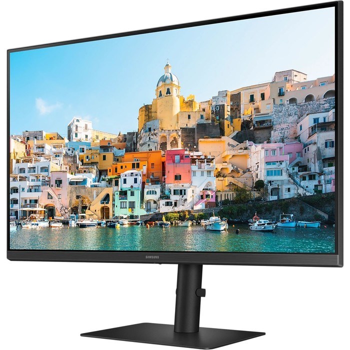 Монитор Samsung LS27A400UJUXEN, 27", IPS, 1920x1080, 75Гц, 5 мс, HDMI, DP, чёрный - фото 51383707