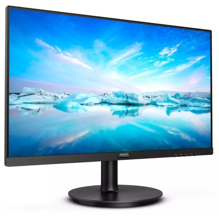 Монитор Philips 241V8LA(00/01), 23.8", VA, 1920x1080, 75Гц, 4 мс, HDMI, VGA, чёрный - фото 51383799