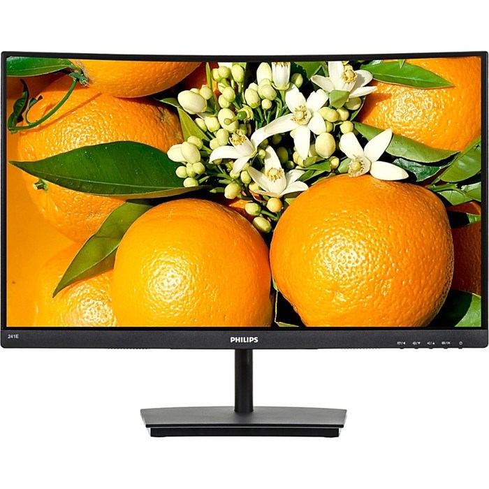 Монитор Philips 241E1SCA(00/01), 23.6", VA, 1920x1080, 75Гц, 4 мс, HDMI, VGA, чёрный - фото 51383827