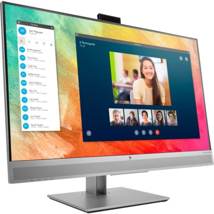 Монитор HP EliteDisplay E273m, 27", IPS, 1920x1080, 60Гц, 5 мс, HDMI, VGA, DP, чёрный - фото 51383867