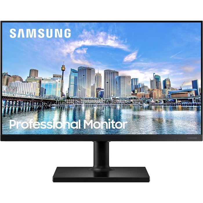 Монитор Samsung F24T450FZU, 24", IPS, 1920x1080, 75Гц, 5 мс, HDMI, DP, чёрный - фото 51383870