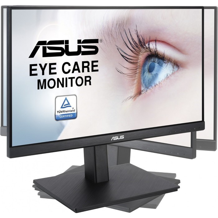 Монитор Asus VA229QSB, 21.5", IPS, 1920x1080, 75Гц, 4 мс, HDMI, VGA, DP, чёрный - фото 51383904