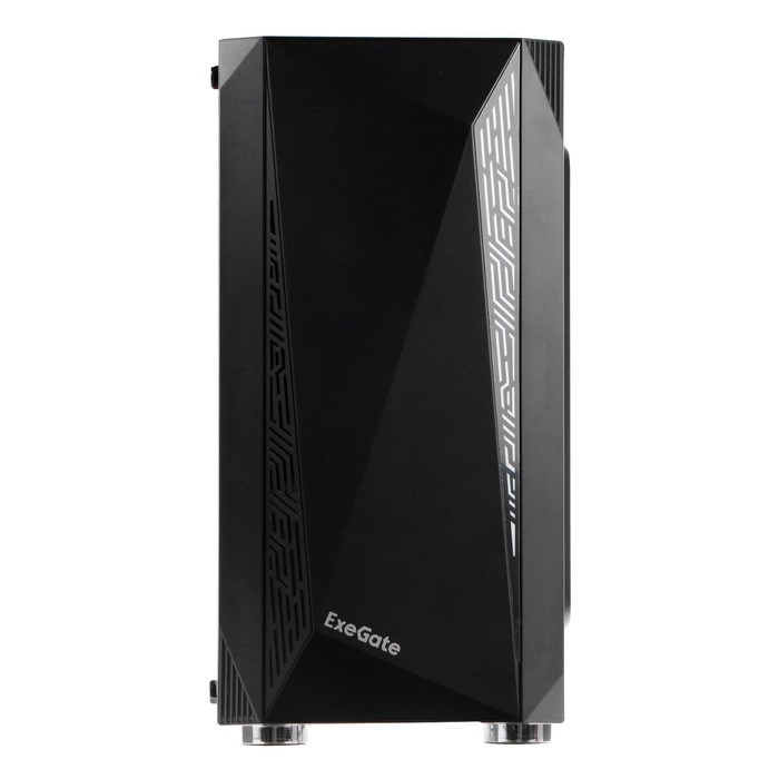 Корпус ExeGate Minitower Mistery R2, без БП, mATX, 2хUSB 2.0+1хUSB 3.0,с подсветкой, черный - фото 51384019