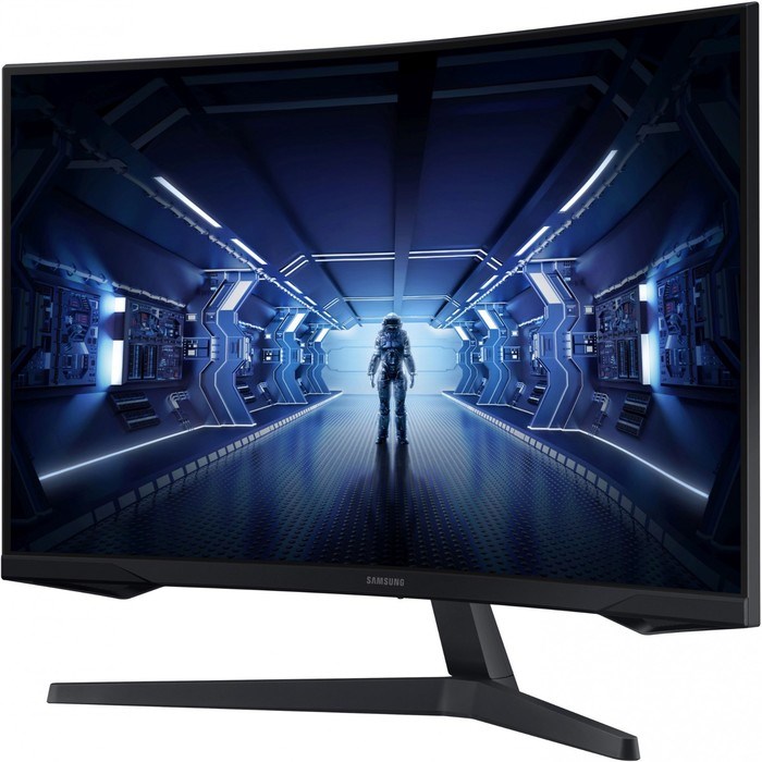 Монитор Samsung Odyssey G5 C32G55TQBI, 32", VA, 2560x1440, 144Гц, 1 мс, HDMI, DP, чёрный - фото 51384189