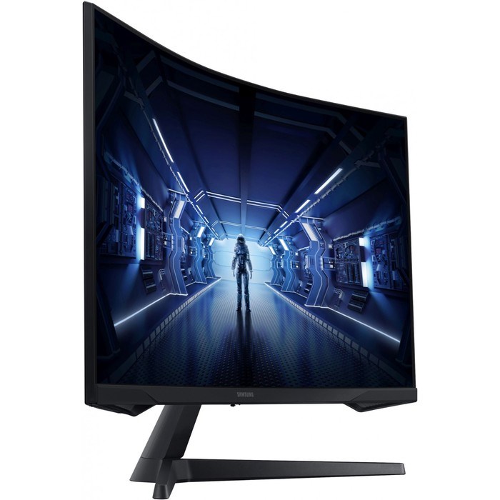 Монитор Samsung Odyssey G5 C32G55TQBI, 32", VA, 2560x1440, 144Гц, 1 мс, HDMI, DP, чёрный - фото 51384193