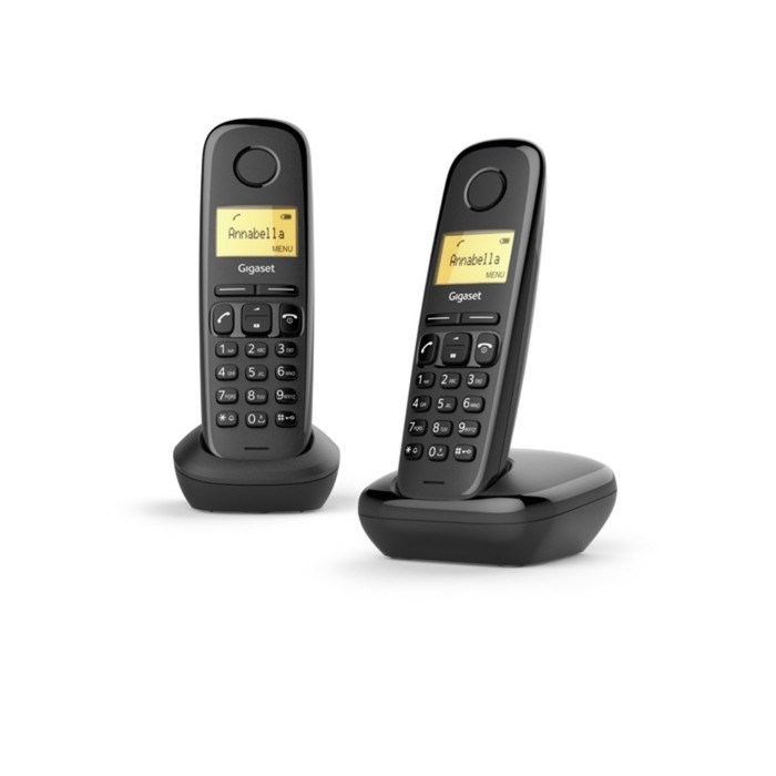 Радиотелефон DECT Gigaset A170 DUO, АОН, Caller ID, ускоренный набор, 50 номеров, 2 трубки - фото 51384302