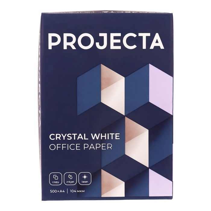 Бумага А4 500л PROJECTA SPECIAL, 80г/м2, белизна 162% CIE, класс В - фото 51385503