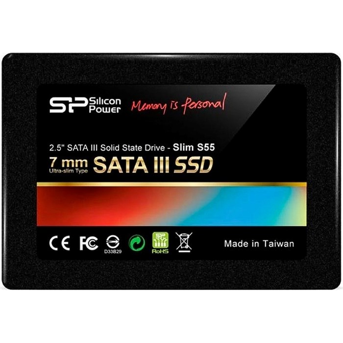 SSD накопитель Silicon Power S55 120Gb (SP120GBSS3S55S25) SATA-III - фото 51385702