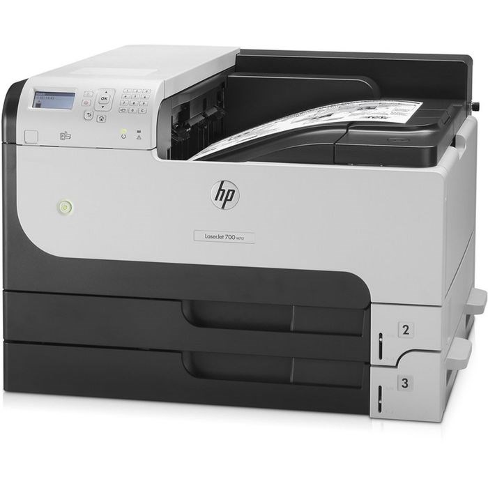 Принтер лаз ч/б HP LaserJet Ent M712dn (CF236A) A3 Duplex - фото 51385708