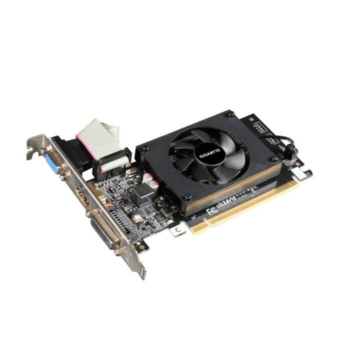 Видеокарта Gigabyte GeForce GT 710 (GV-N710D3-2GL) 2G,64bit,DDR3,954/1800 - фото 51385720