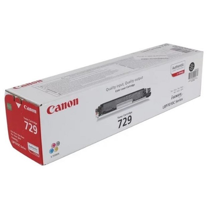 Картридж Canon 729BK 4370B002 для i-Sensys LBP-7010C/7018C (1200k), черный - фото 51385736