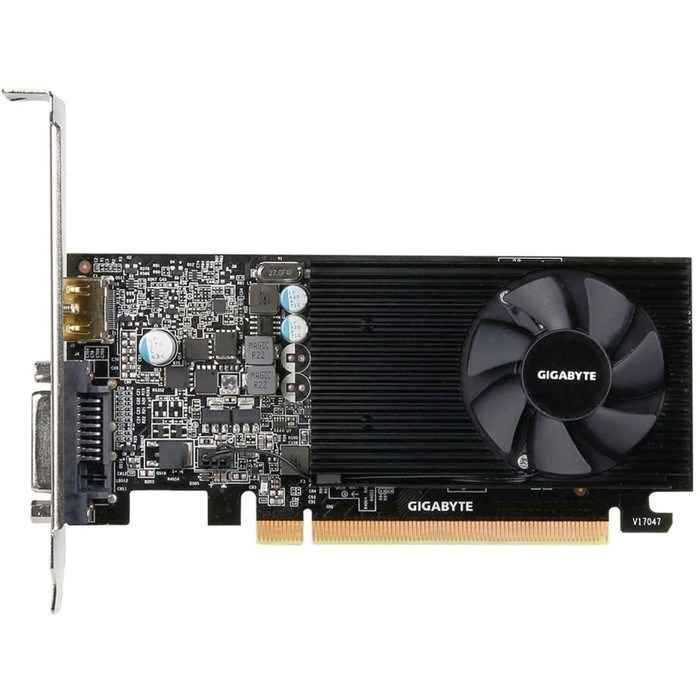 Видеокарта Gigabyte GeForce GT 1030 (GV-N1030D5-2GL) 2G,64bit,GDDR5,1468/6008 - фото 51385746