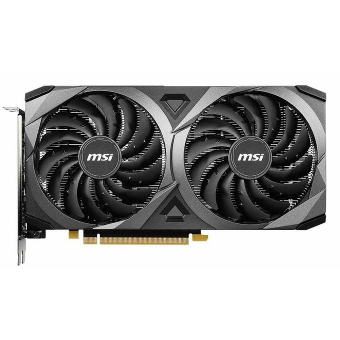 Видеокарта MSI RTX 3060 VENTUS 2X 12G, GeForce RTX 3060, 12Gb, GDDR6, HDMI, DP - фото 51385883