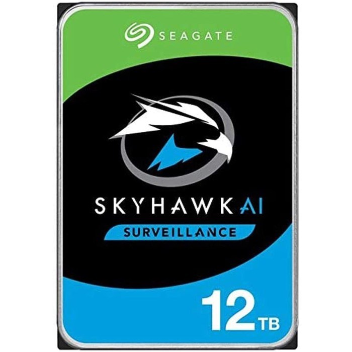 Жесткий диск Seagate SATA-III, 12Tb, ST12000VE001 SkyHawkAI, 7200rpm, 256Mb, 3.5" - фото 51385891