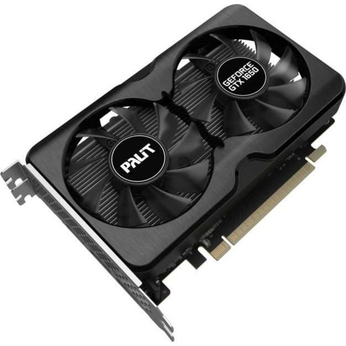 Видеокарта Palit PA-GTX1650 GP 4G D6, GeForce GTX 1650, 4Gb, GDDR6, HDMI, DP - фото 51385904