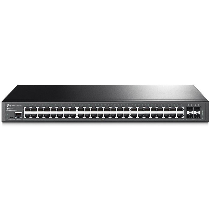 Коммутатор TP-Link TL-SG3452, управляемый, 48х10/100/1000BASE-T - фото 51385974