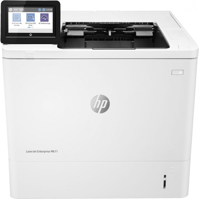 Принтер лазерный чёрно-белый HP LaserJet Enterprise M611dn (7PS84A), A4, Duplex Net - фото 51385981