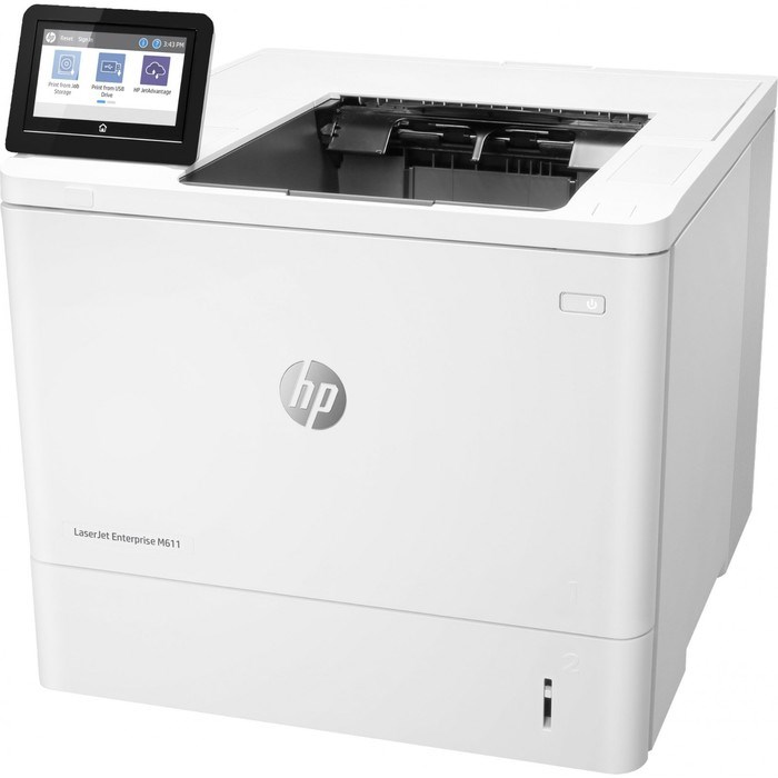 Принтер лазерный чёрно-белый HP LaserJet Enterprise M611dn (7PS84A), A4, Duplex Net - фото 51385982