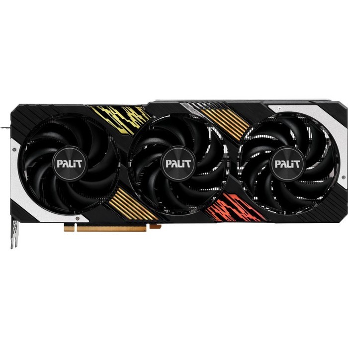 Видеокарта Palit GAMINGPRO OC, GeForce RTX 4070TI 12 Гб, GDDR6X, HDMI, DP - фото 51386066