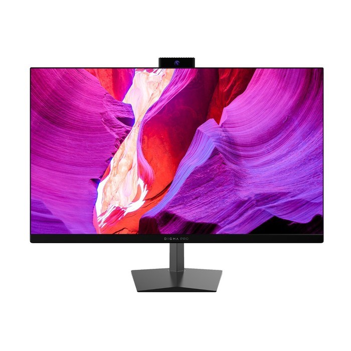 Моноблок Digma PRO AiO 27i, 27", i7 1165G7, 16 Гб, SSD 512 Гб, Iris, Win11, чёрный - фото 51386095