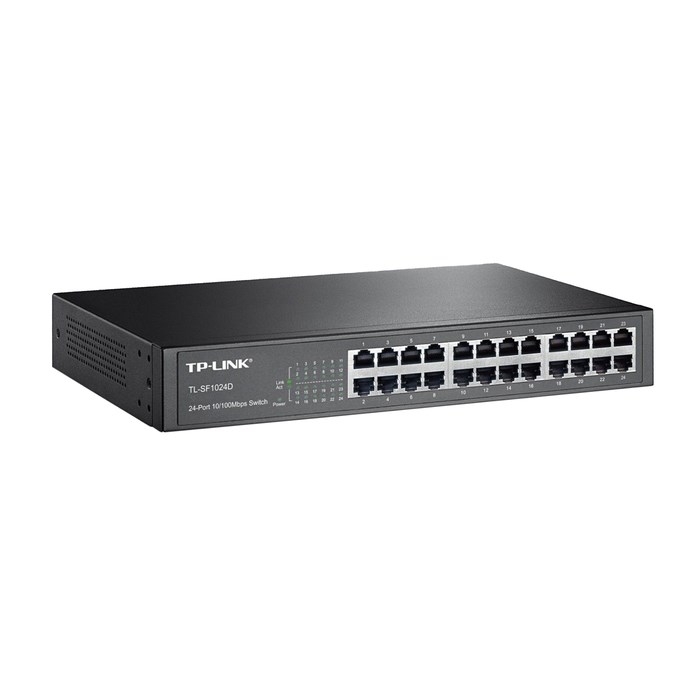 Коммутатор TP-Link TL-SF1024D настольный/19U 24x10/100BASE-TX - фото 51386207