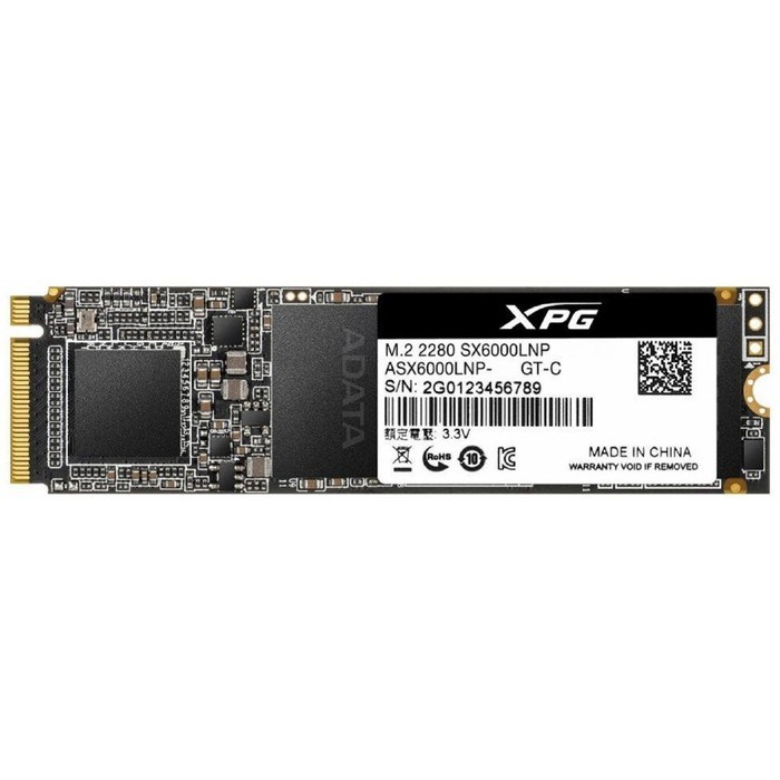 Накопитель SSD A-Data SX6000 Lite M.2 2280 ASX6000LNP-128GT-C XPG, 128Гб, PCI-E x4 - фото 51386282