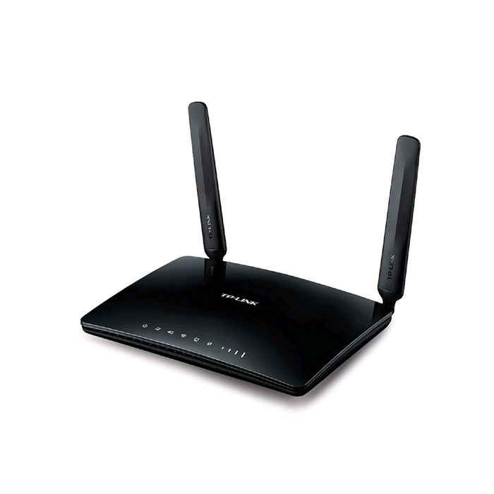 Wi-Fi роутер беспроводной TP-Link TL-MR6400 N300, 10/100 Мбит, 4G cat.4, чёрный - фото 51386286