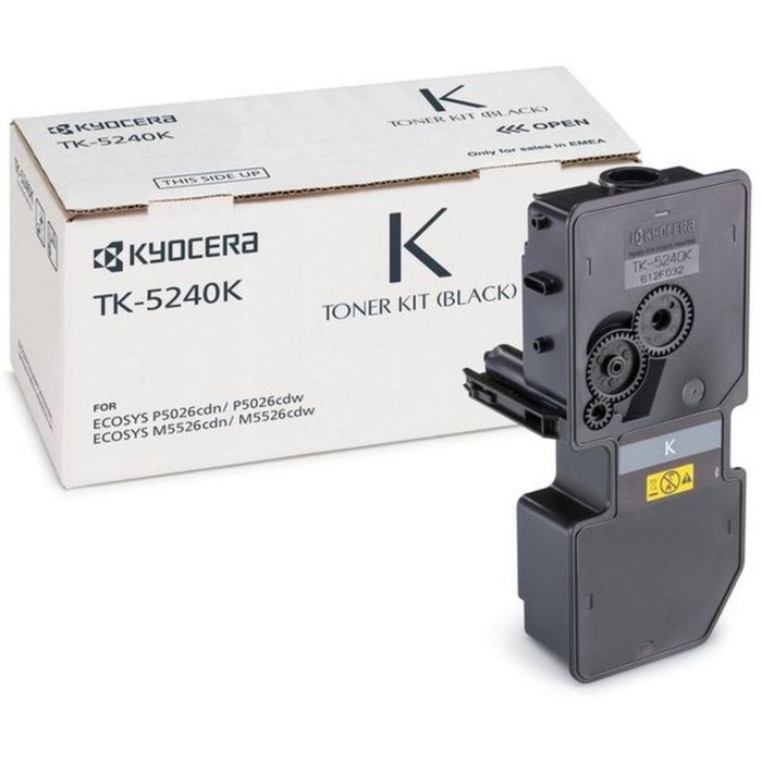 Картридж Kyocera TK-5240K 1T02R70NL0 (P5026cdn/cdw), для Kyocera (4000 стр.), чёрный - фото 51386339