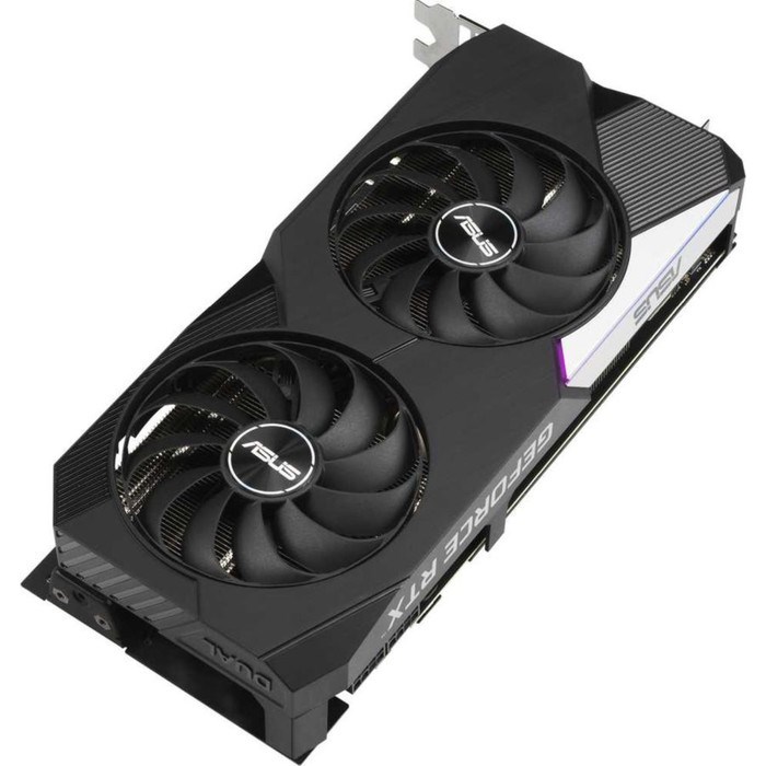 Видеокарта Asus DUAL-RTX3070-O8G-V2 LHR, GeForce RTX 3070, 8Gb, GDDR6, HDMI, DP - фото 51386354