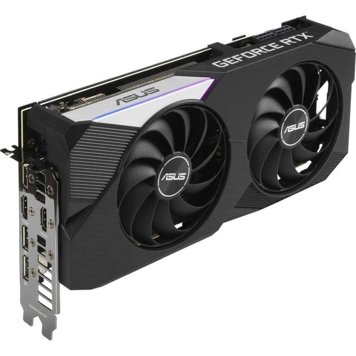 Видеокарта Asus DUAL-RTX3070-O8G-V2 LHR, GeForce RTX 3070, 8Gb, GDDR6, HDMI, DP - фото 51386357