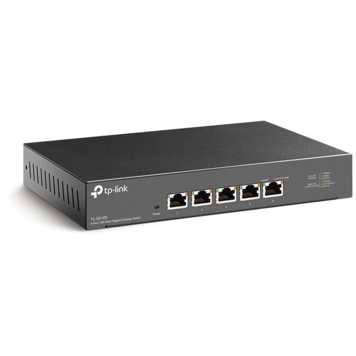 Коммутатор TP-Link TL-SX105, неуправляемый, 5х10/100/1000BASE-T - фото 51386526