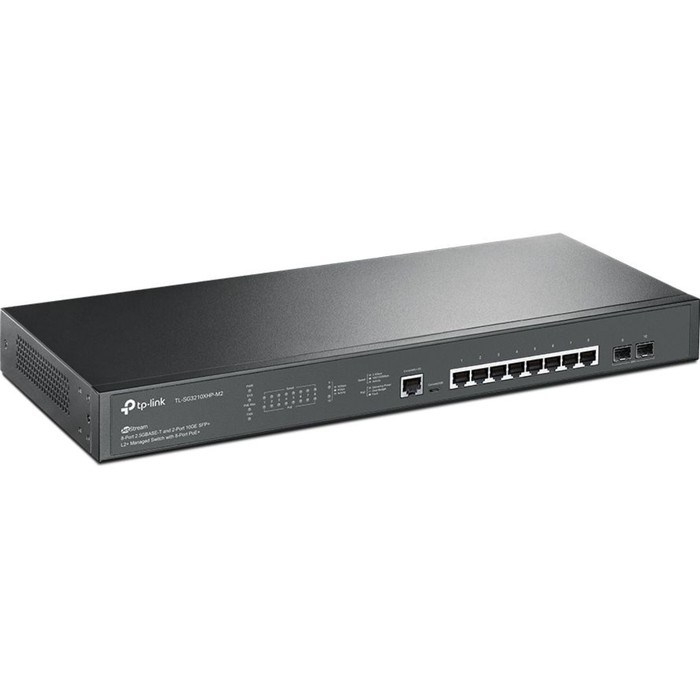 Коммутатор TP-Link TL-SG3210XHP-M2, управляемый, 8x100/1000/2.5GBASE-T - фото 51386567