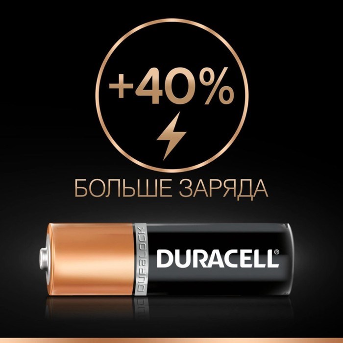 Батарейка алкалиновая Duracell Basic, AA, LR6-12BL, 1.5В, блистер, 12 шт. - фото 51386800