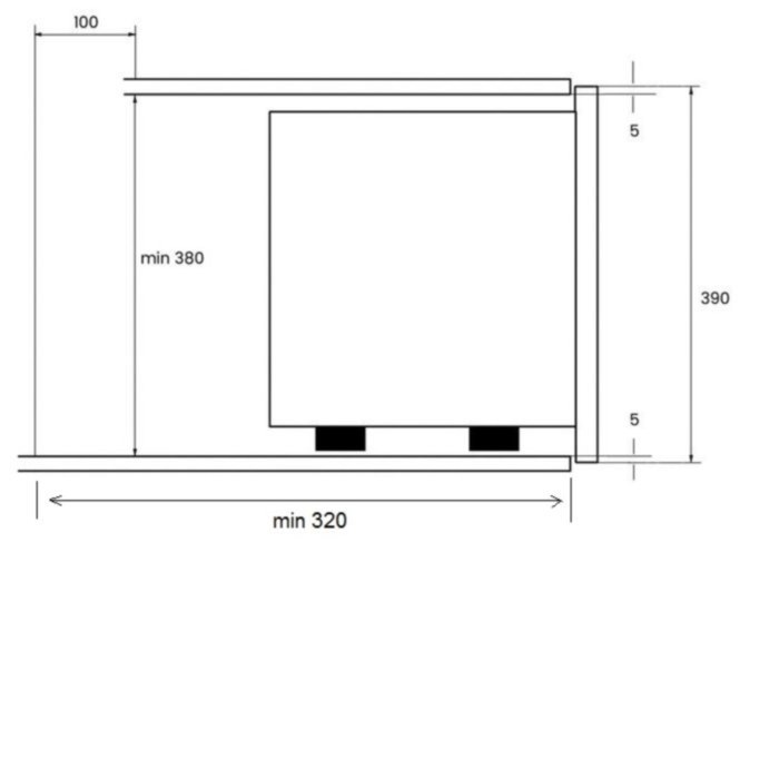 Встраиваемая микроволновая печь Kuppersberg HMW 655 W, 5 режимов, 3 программы, 18 л, белый - фото 51387983