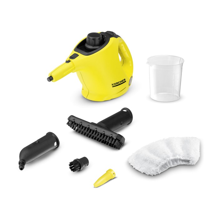 Пароочиститель Karcher SC 1, 1200 Вт, 20 м2, нагрев 3 мин, 0.2 л, защита от детей - фото 51388699