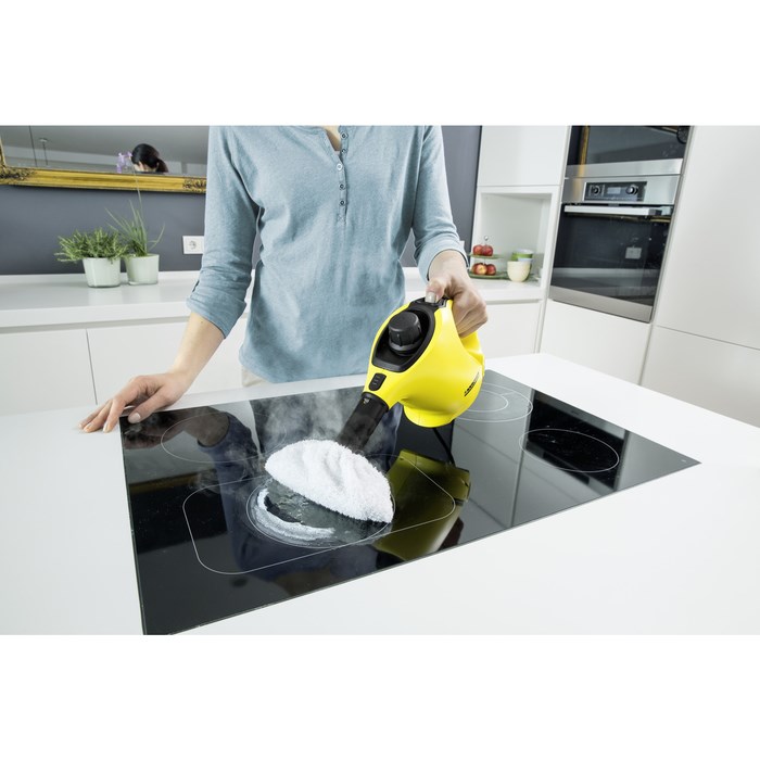 Пароочиститель Karcher SC 1, 1200 Вт, 20 м2, нагрев 3 мин, 0.2 л, защита от детей - фото 51388700